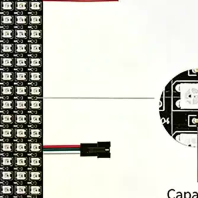 Rgb Led Matrix 8X8 - WS2812B Smart Pixel Module Matrix Panel