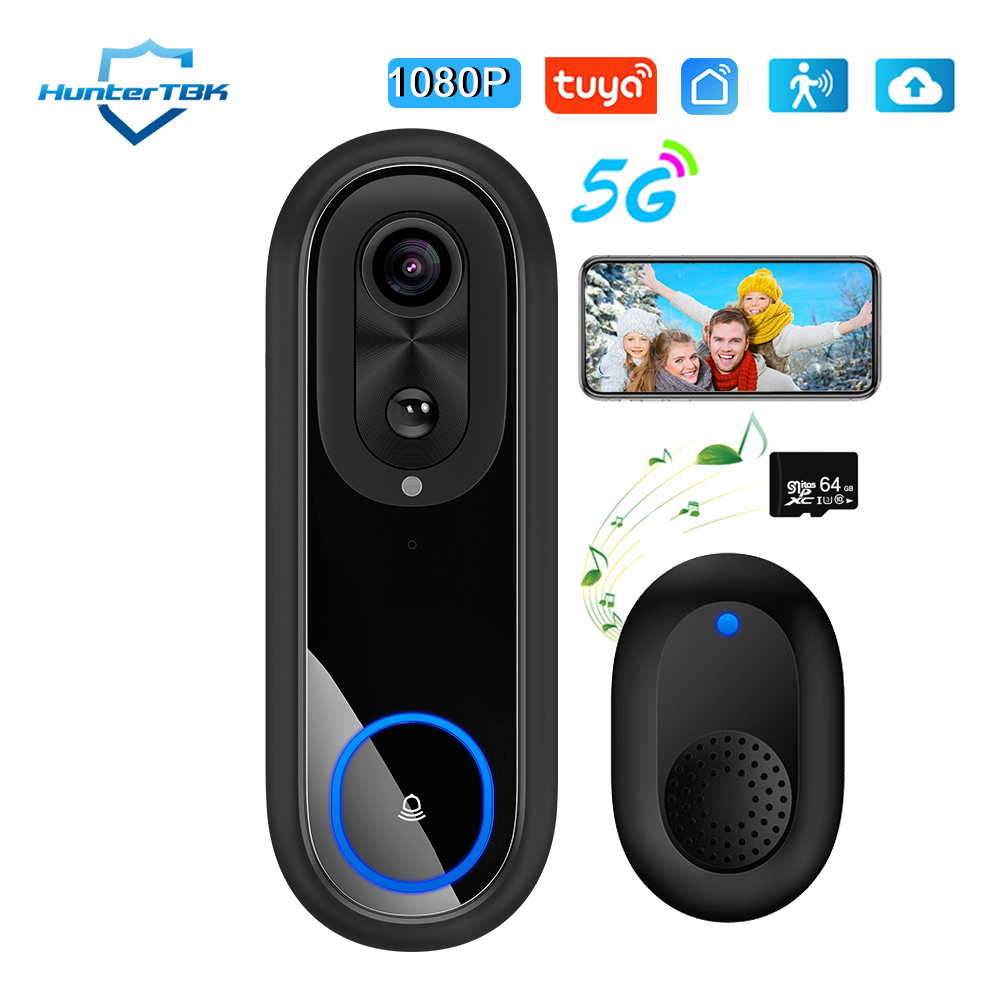 5G 2.4G WiFi Video Doorbell 10 - Smart Doorbell Wired recension och pris