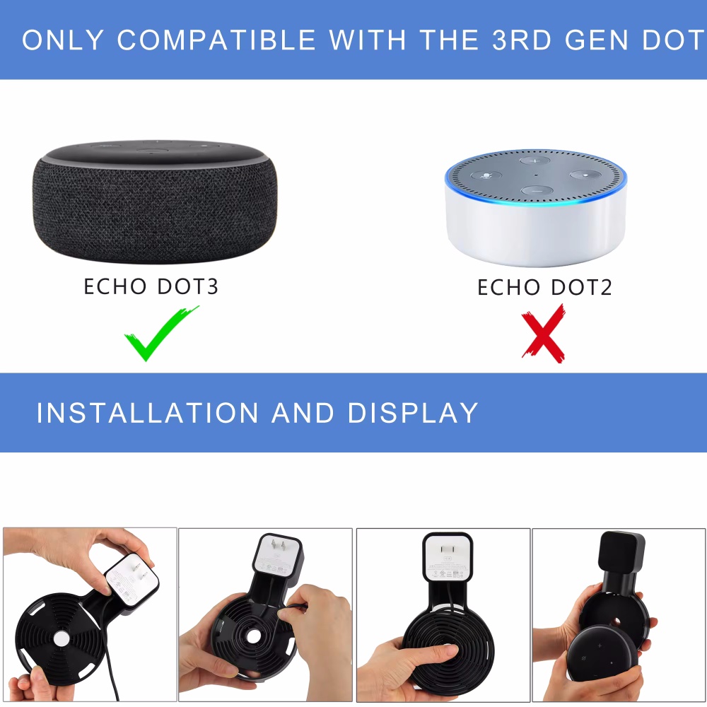 Speaker Wall Mount Holder Stan - Amazon Speaker Echo Pop recension och pris