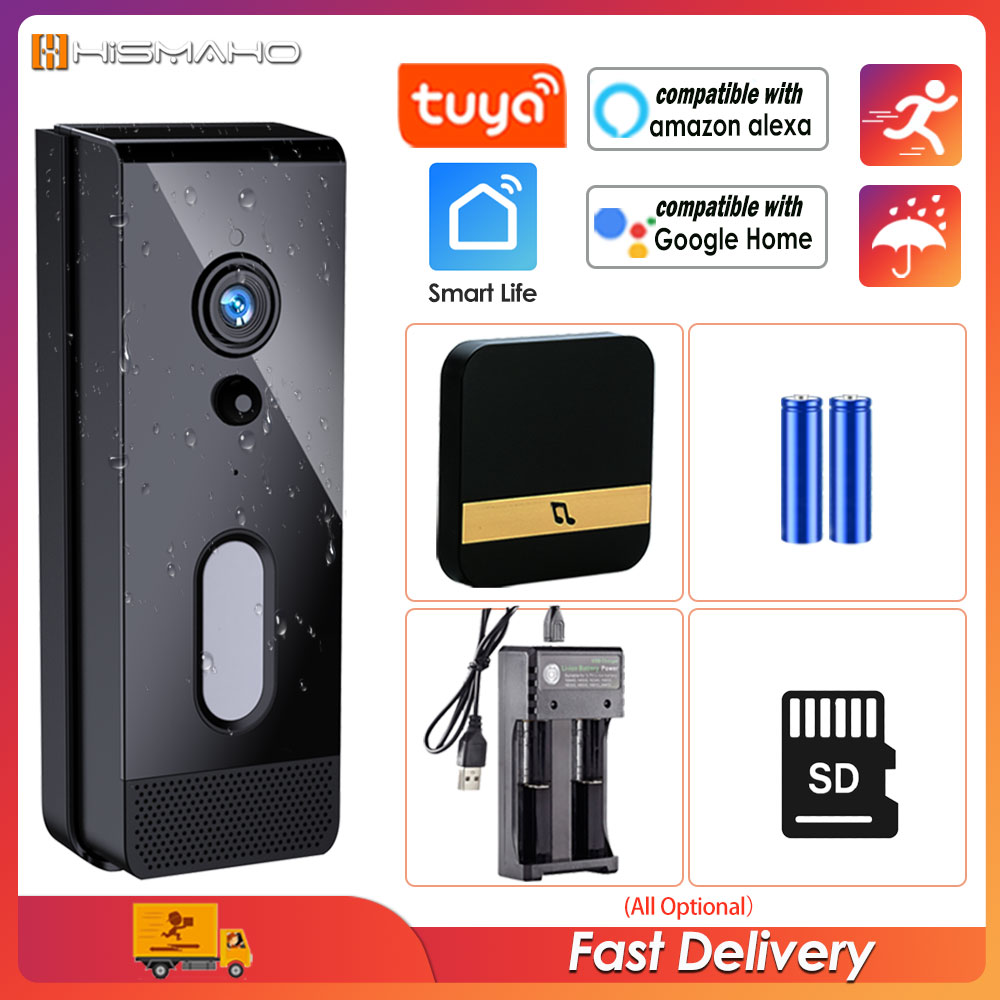 Tuya WiFi Doorbell Camera Outd - Smart Doorbell Wired recension och pris