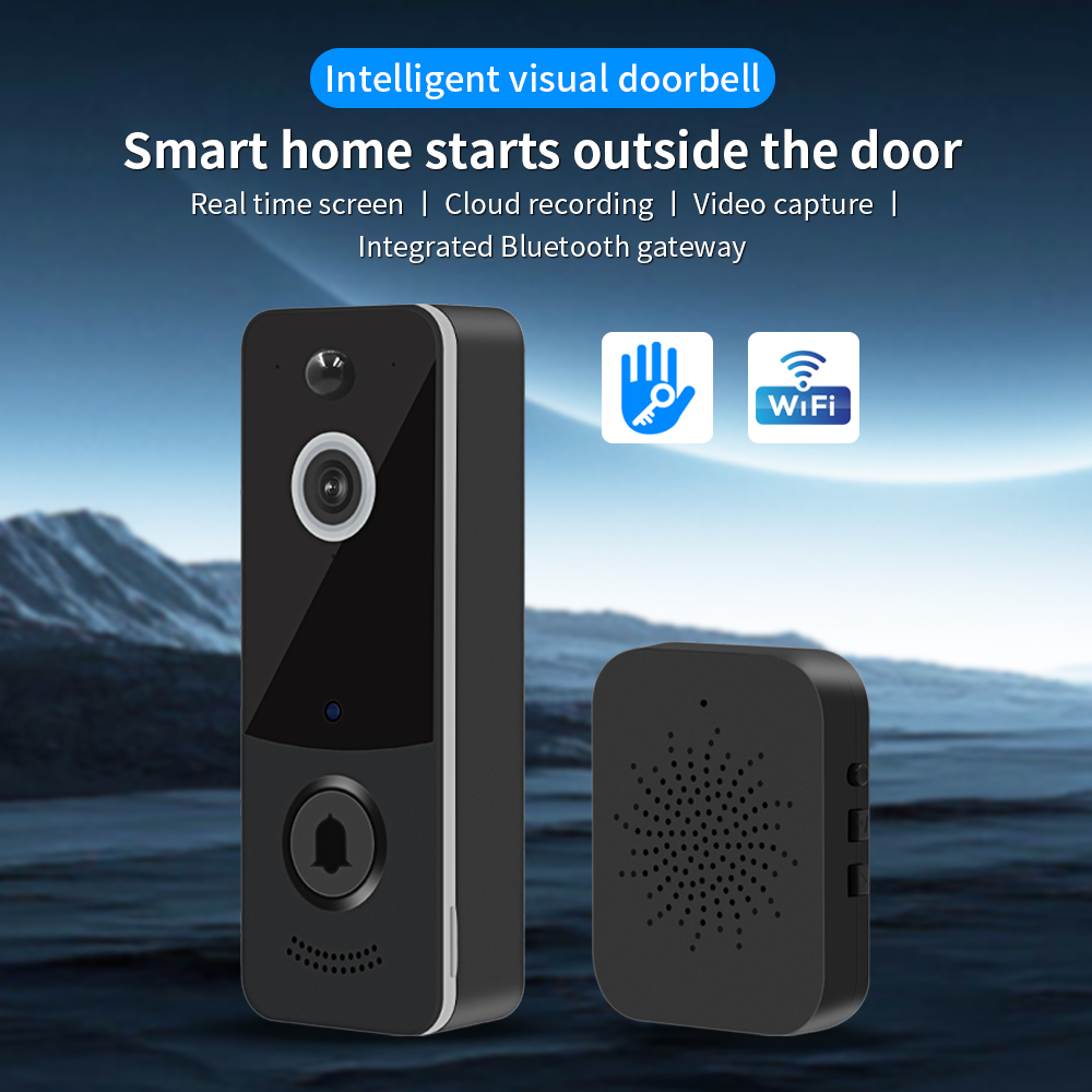 1080P WIFI Video Doorbell TTLO - Smart Doorbell Wired recension och pris