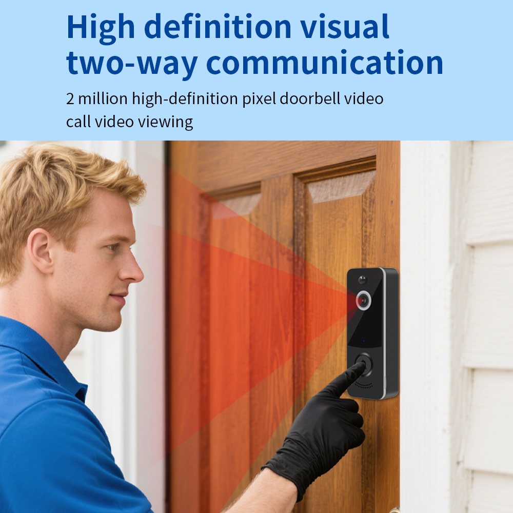 1080P WIFI Video Doorbell TTLO - Smart Doorbell Wired recension och pris