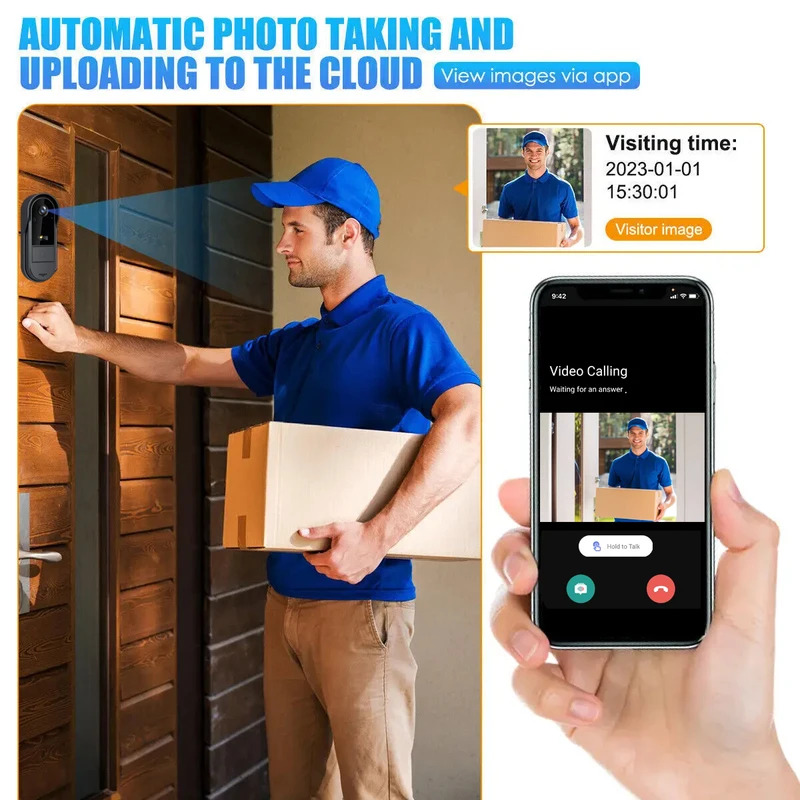 Tuya WiFi doorbell  2-way HD 1 - Smart Doorbell Wired recension och pris