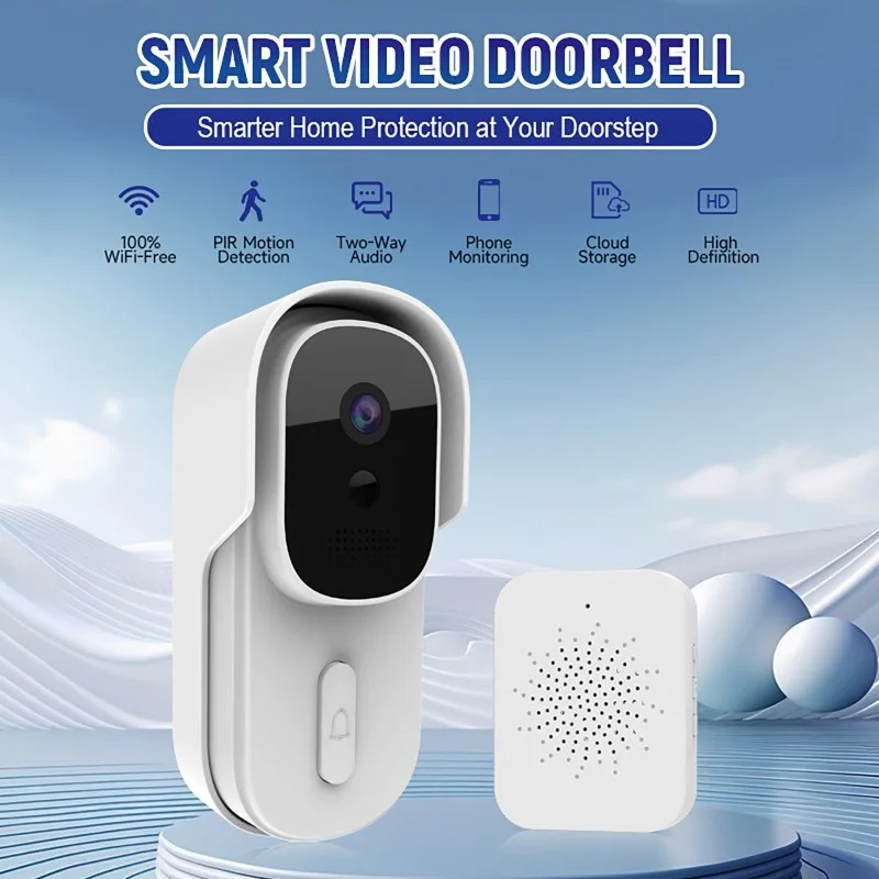 Wide View Tuya Smart Life APP  - Smart Doorbell Wired recension och pris