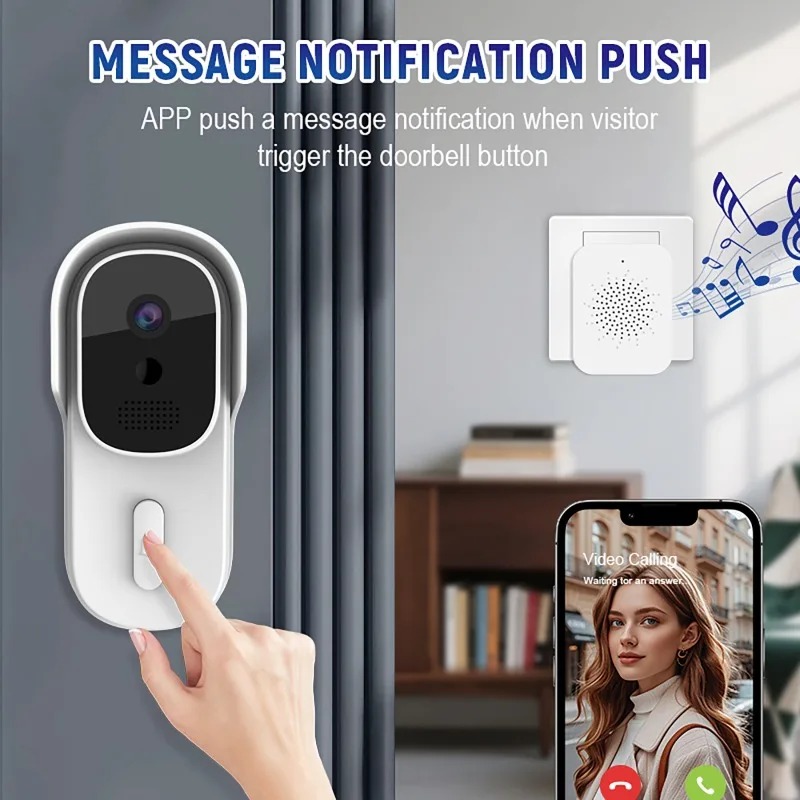 Wide View Tuya Smart Life APP  - Smart Doorbell Wired recension och pris