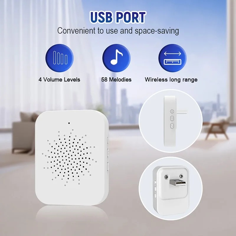 Wide View Tuya Smart Life APP  - Smart Doorbell Wired recension och pris