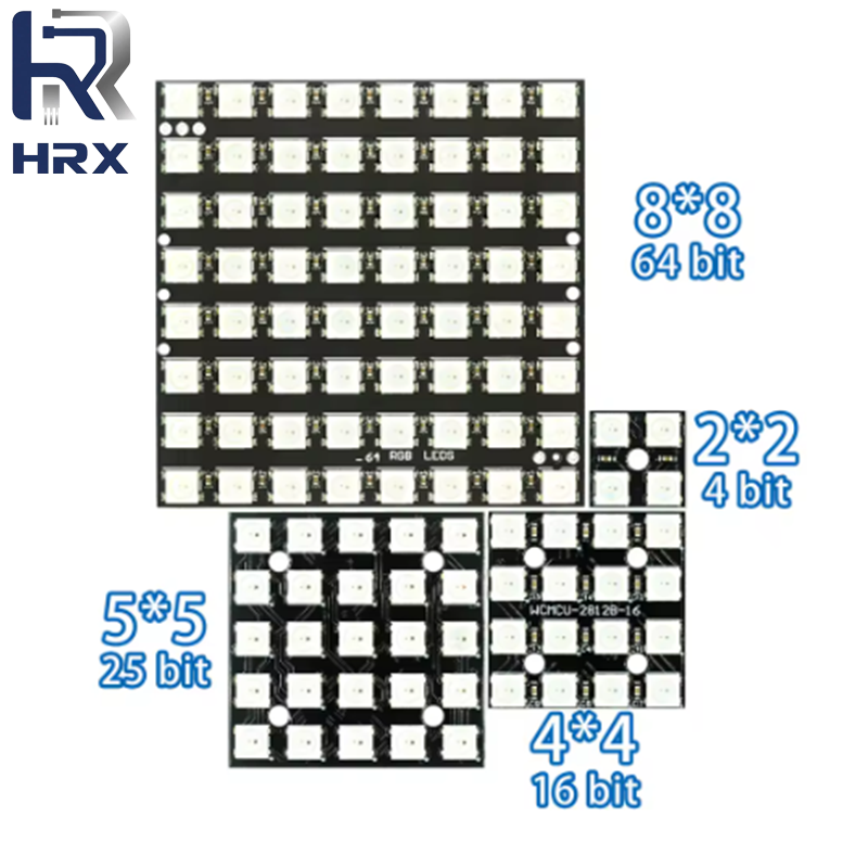 WS2812 LED 5050 RGB 8x8 4 16 2 - Rgb Led Matrix 8X8 recension och pris