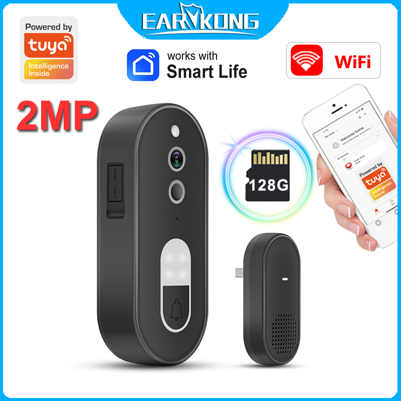 WiFi Video Doorbell Work With  - Smart Doorbell Wired recension och pris