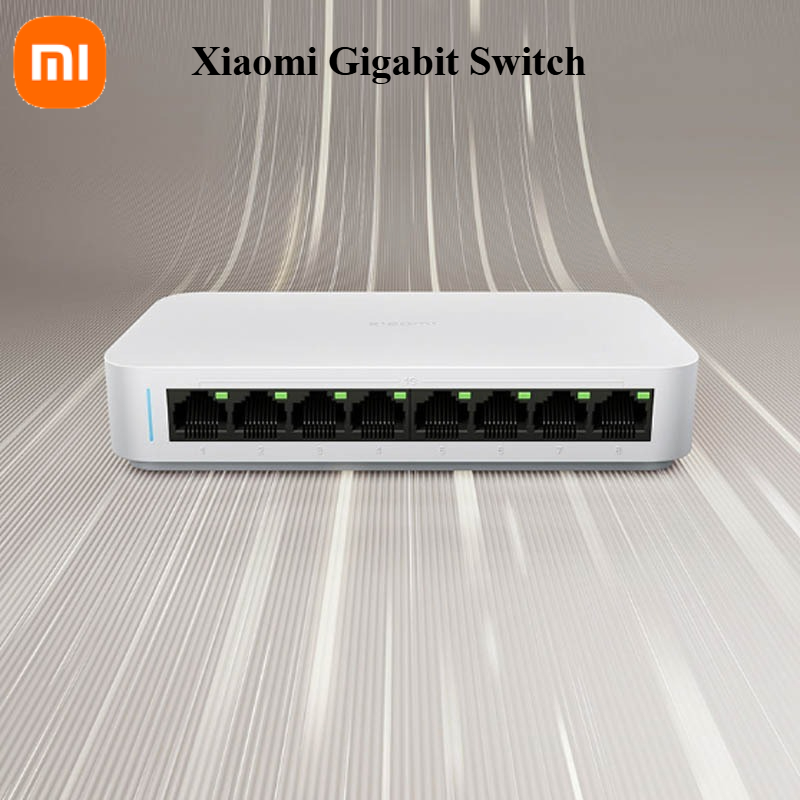 Xiaomi Mi 8 Ports RJ45 Gigabit - Xiaomi Hub Mijia Hub recension och pris