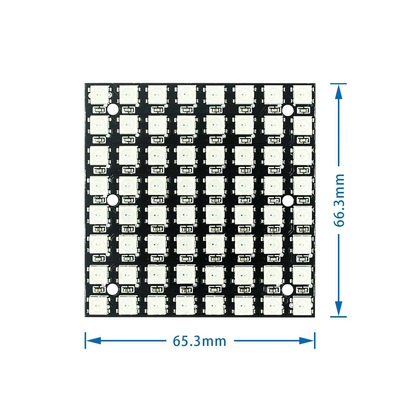 WS2812 5050 RGB 8X8 4 16 25 64 - Rgb Led Matrix 8X8 recension och pris